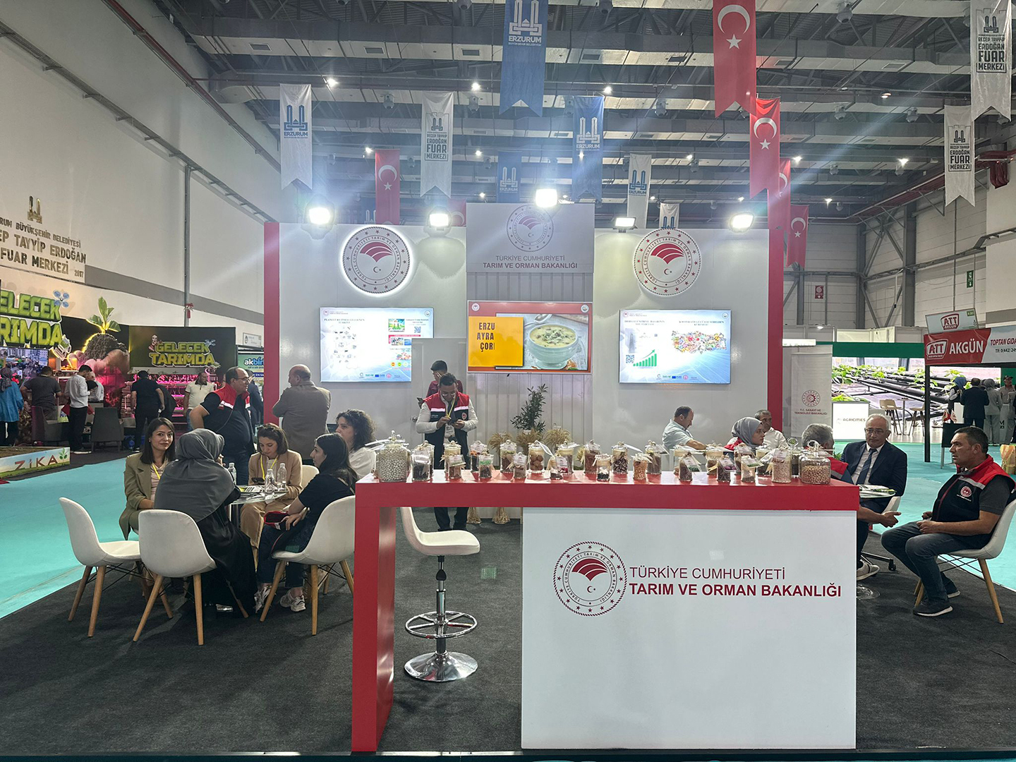 Tarım Bakanlığı Erzurum Kooperatif Fuarı Fuar Standı - TRN Expo Projesi 2
