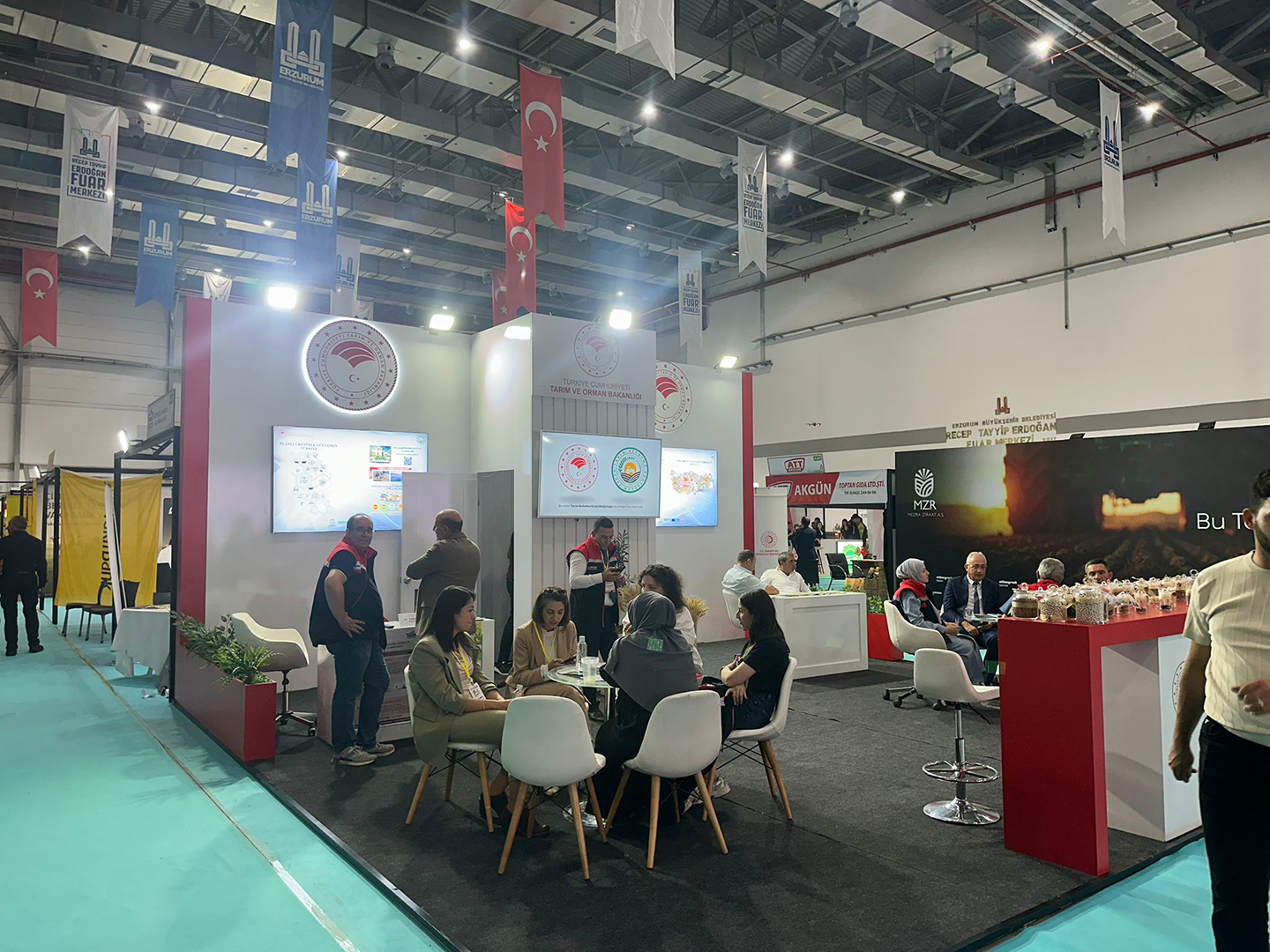 Tarım Bakanlığı Erzurum Kooperatif Fuarı Fuar Standı - TRN Expo Projesi 3