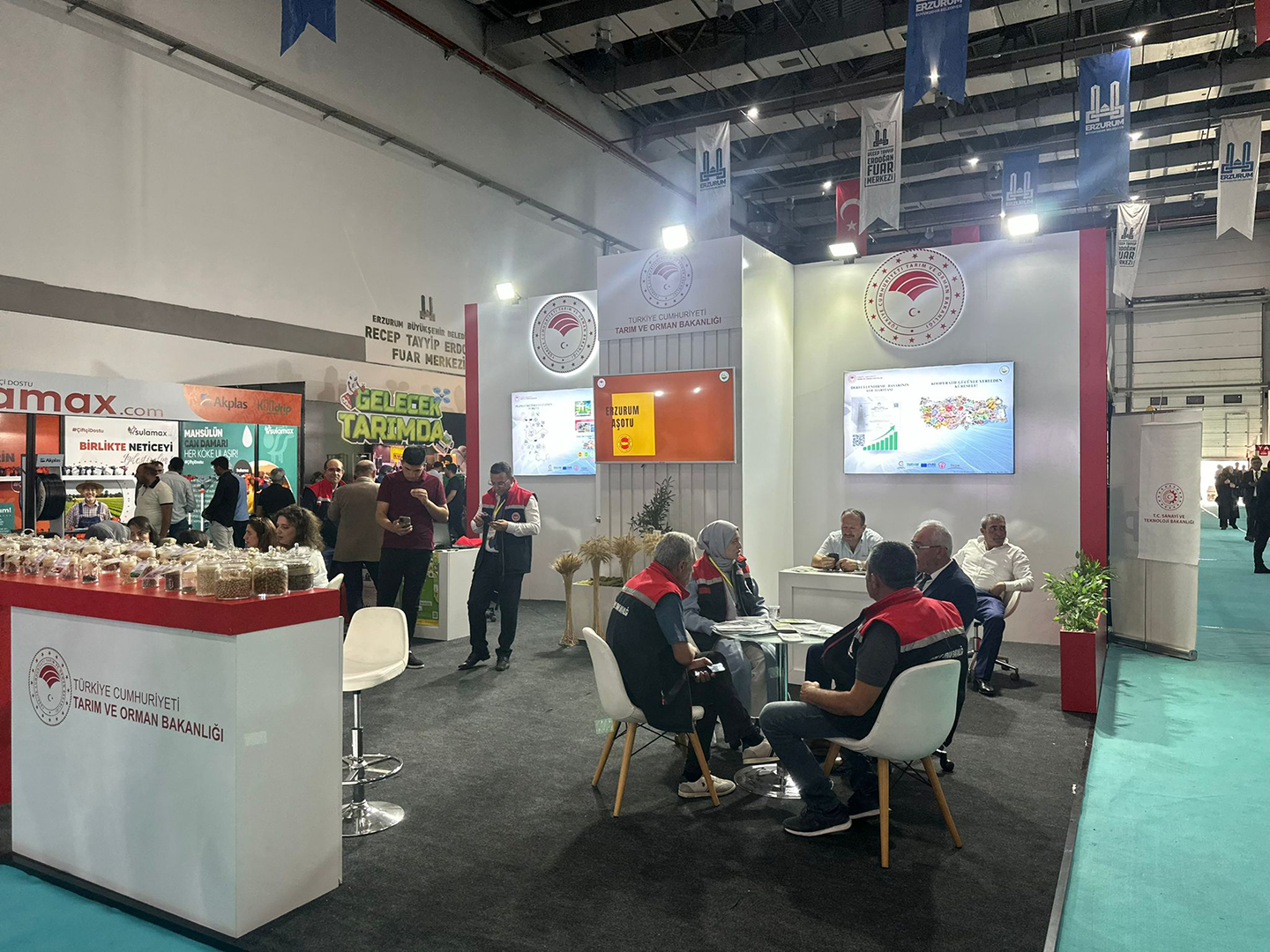 Tarım Bakanlığı Erzurum Kooperatif Fuarı Fuar Standı - TRN Expo Projesi 4