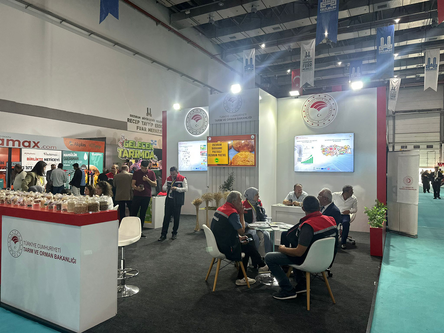 Tarım Bakanlığı Erzurum Kooperatif Fuarı Fuar Standı - TRN Expo Projesi 5