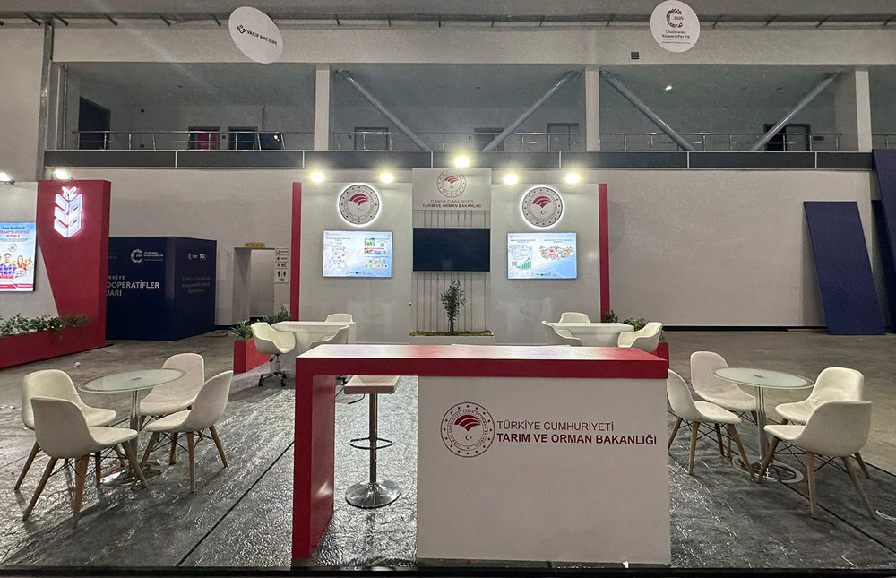 Tarım Bakanlığı Erzurum Tarım Fuarı Stand Tasarımı | TRN Expo - Fuar ve Stand Hizmetleri