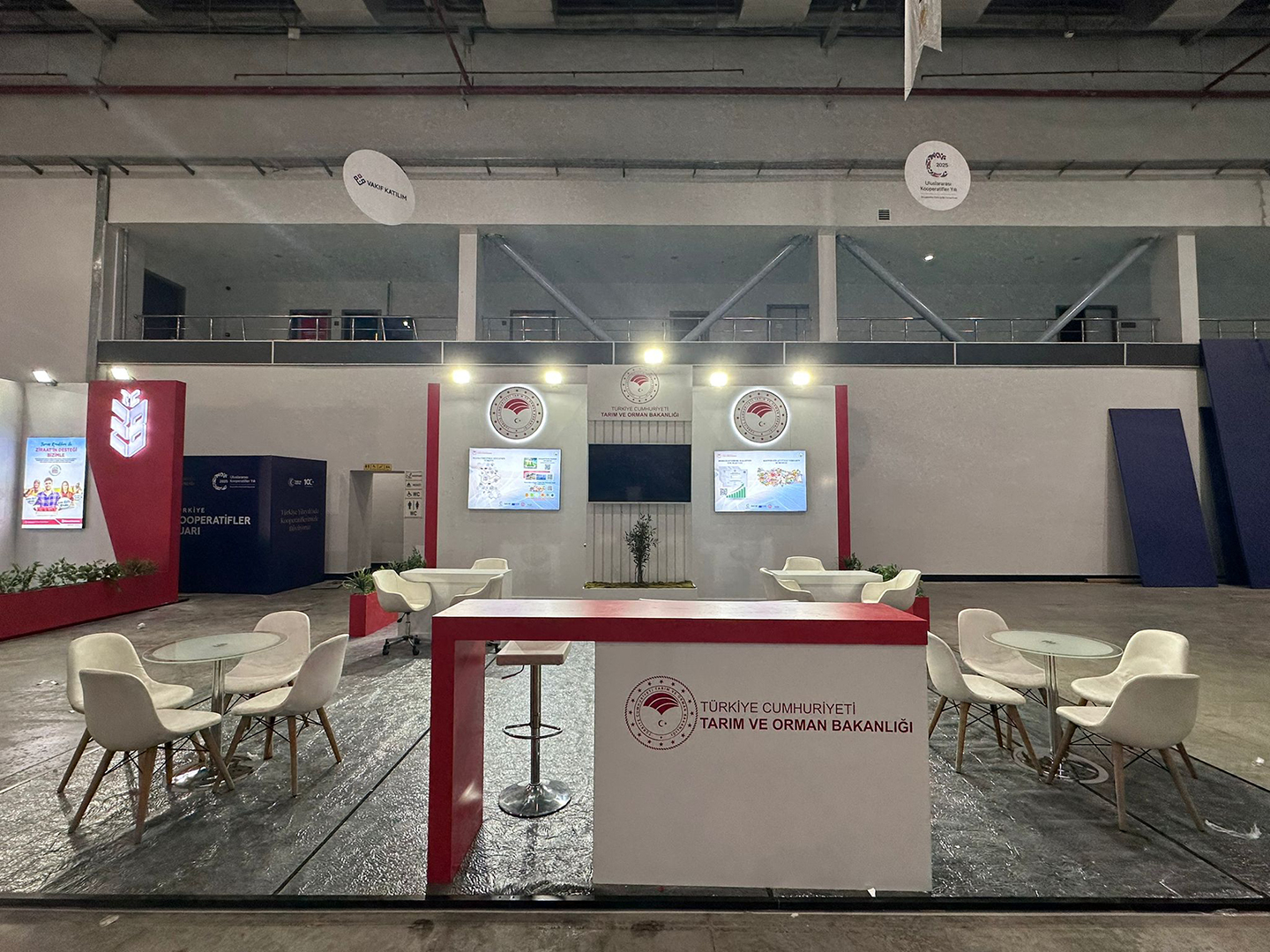 Tarım Bakanlığı Erzurum Tarım Fuarı Fuar Standı - TRN Expo Projesi 1