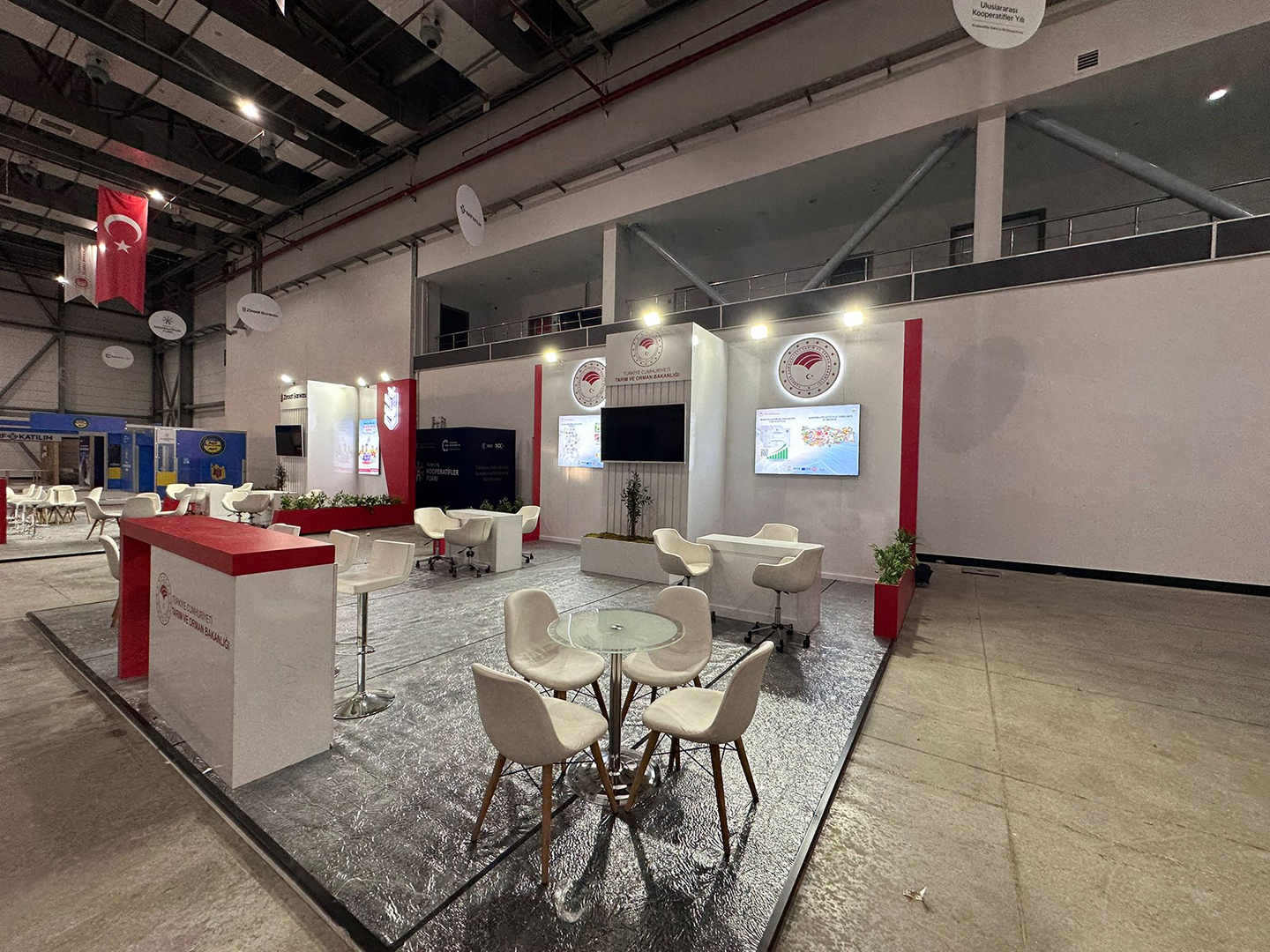 Tarım Bakanlığı Erzurum Tarım Fuarı Fuar Standı - TRN Expo Projesi 2