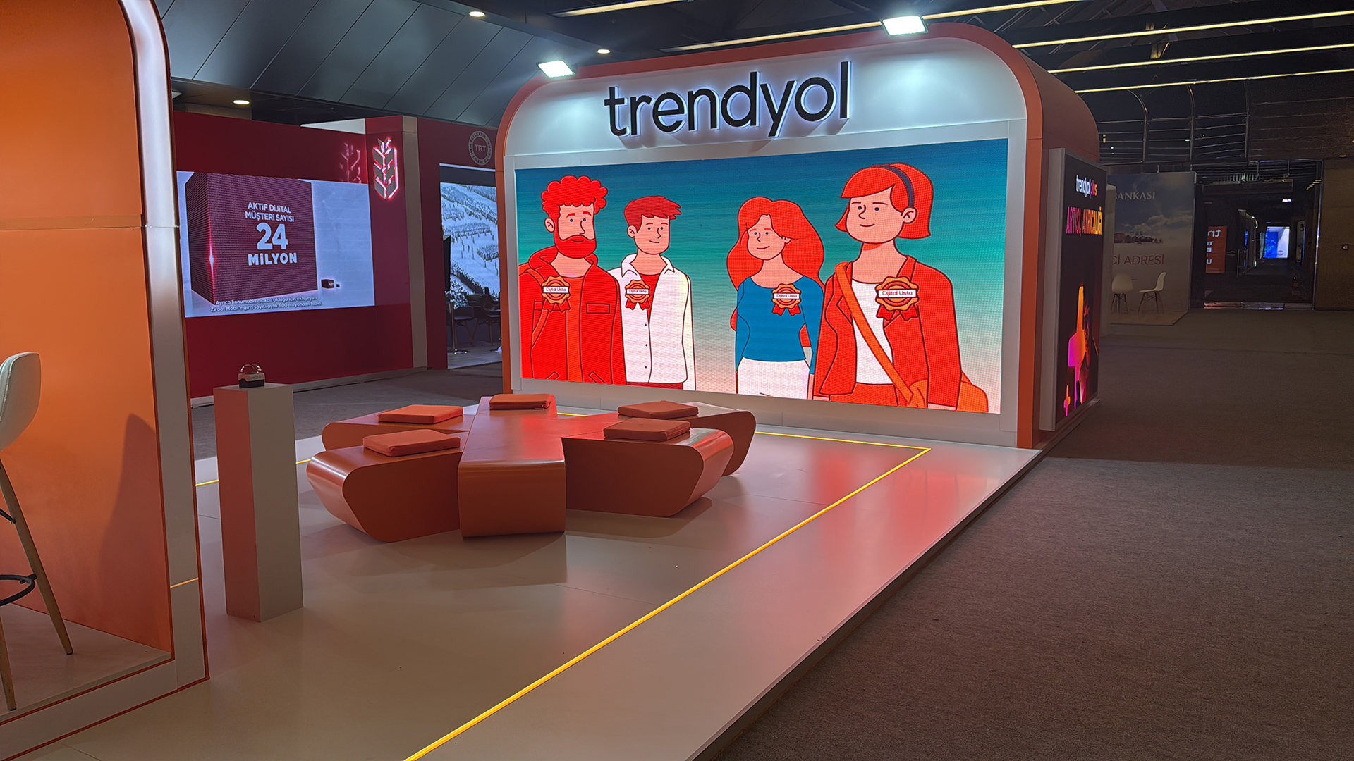 Trendyol İnovasyon Fuarı Fuar Standı - TRN Expo Projesi 17