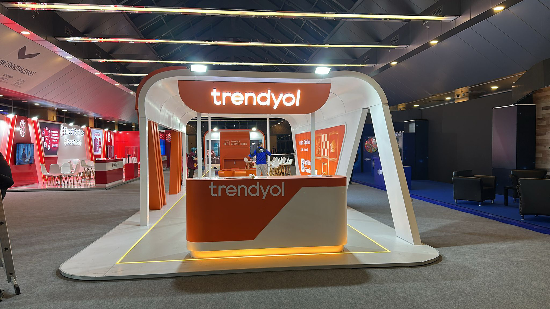 Trendyol İnovasyon Fuarı Fuar Standı - TRN Expo Projesi 2