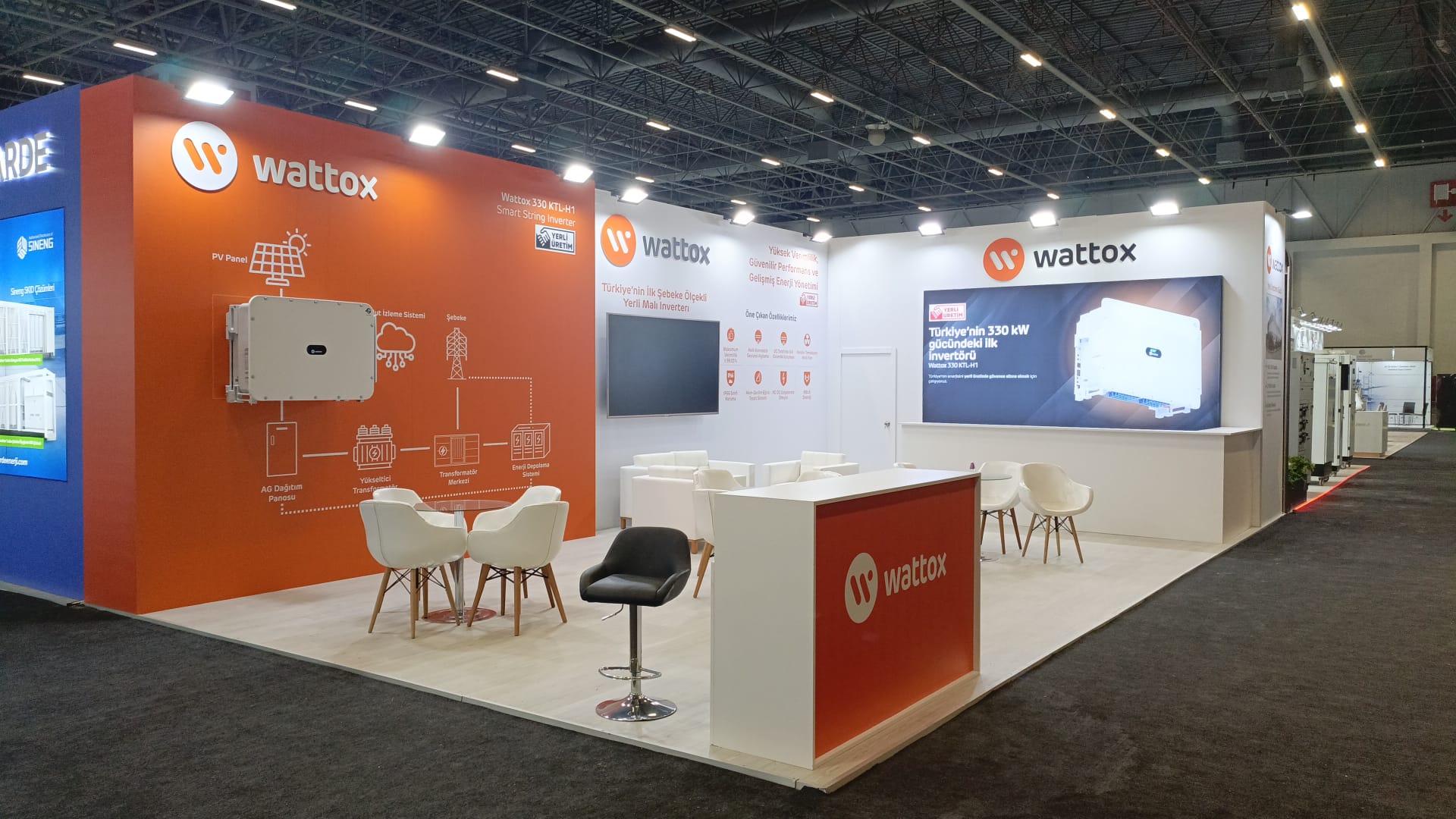 Wattox EIFF Fuarı Fuar Standı - TRN Expo Projesi 1
