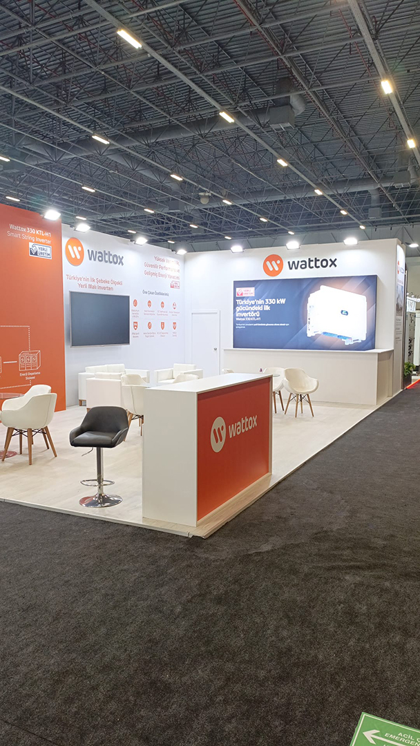 Wattox EIFF Fuarı Fuar Standı - TRN Expo Projesi 2
