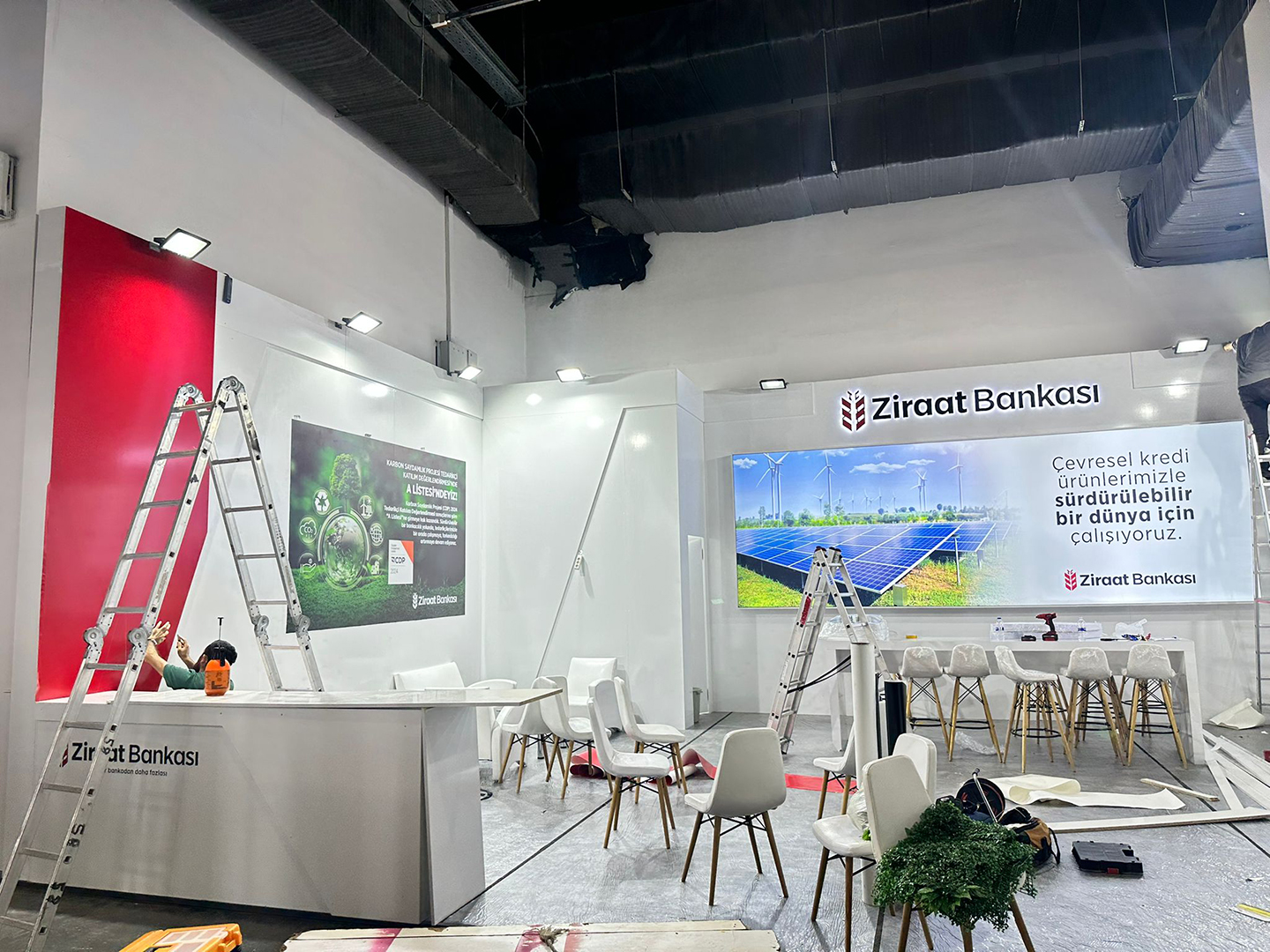Ziraat Bankası Enerji Verimliliği Fuarı Fuar Standı - TRN Expo Projesi 1