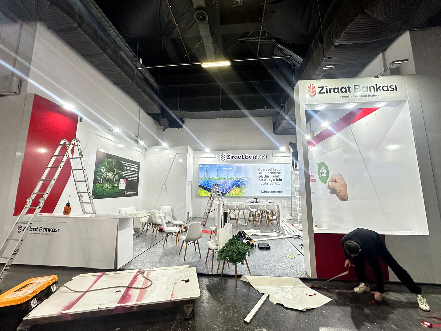 Ziraat Bankası Enerji Verimliliği Fuarı Fuar Standı - TRN Expo Projesi 2