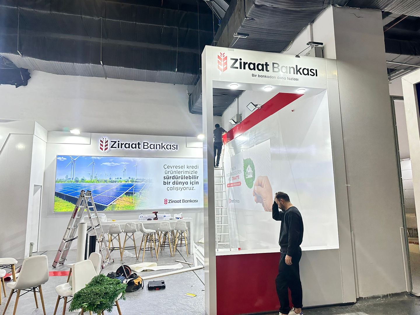Ziraat Bankası Enerji Verimliliği Fuarı Fuar Standı - TRN Expo Projesi 3