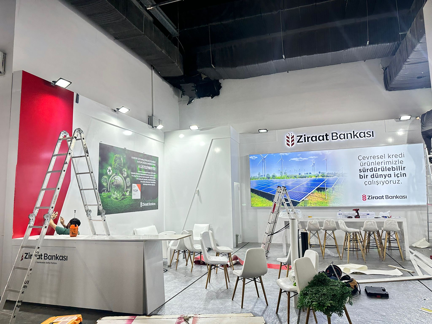 Ziraat Bankası Enerji Verimliliği Fuarı Fuar Standı - TRN Expo Projesi 4