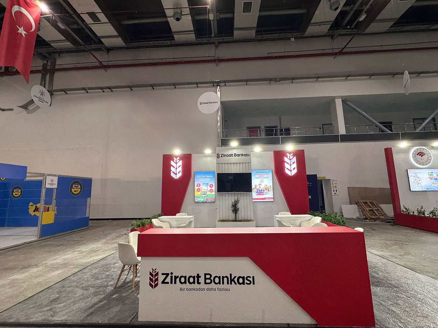 Ziraat Bankası Erzurum Tarım Fuarı Fuar Standı - TRN Expo Projesi 2