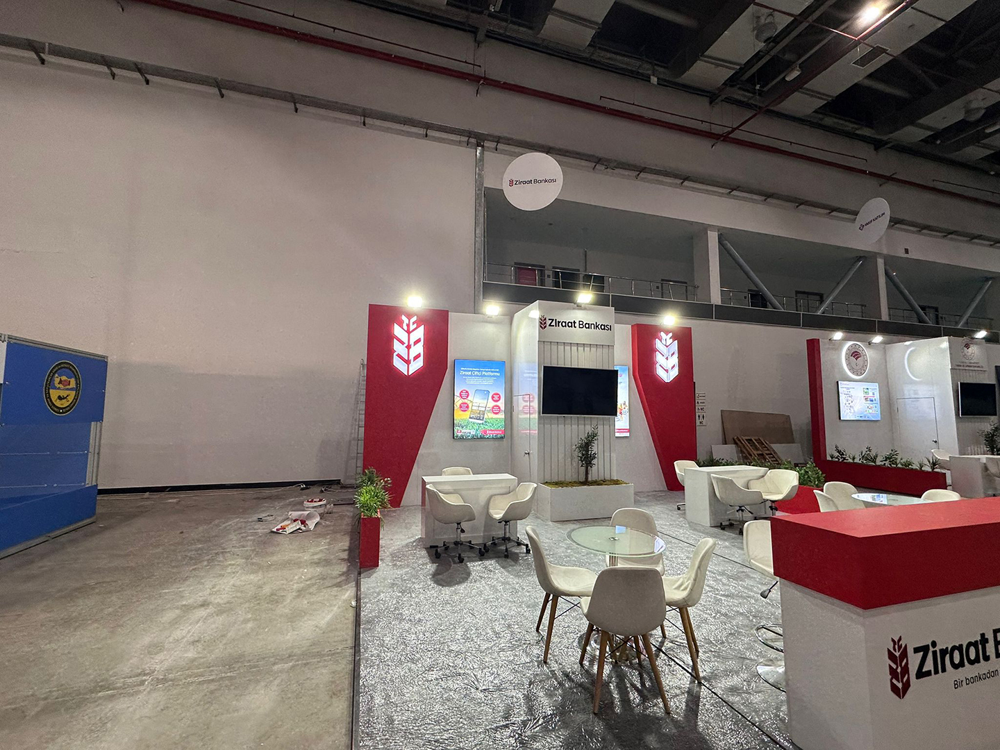Ziraat Bankası Erzurum Tarım Fuarı Fuar Standı - TRN Expo Projesi 3