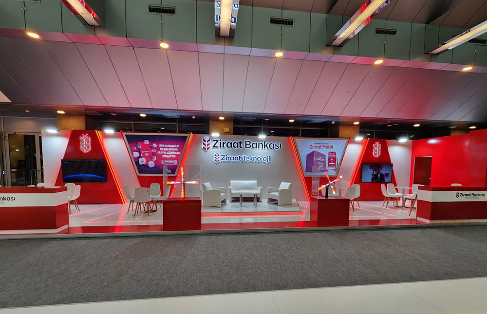Ziraat Bankası İnovasyon Fuarı Stand Tasarımı | TRN Expo - Fuar ve Stand Hizmetleri