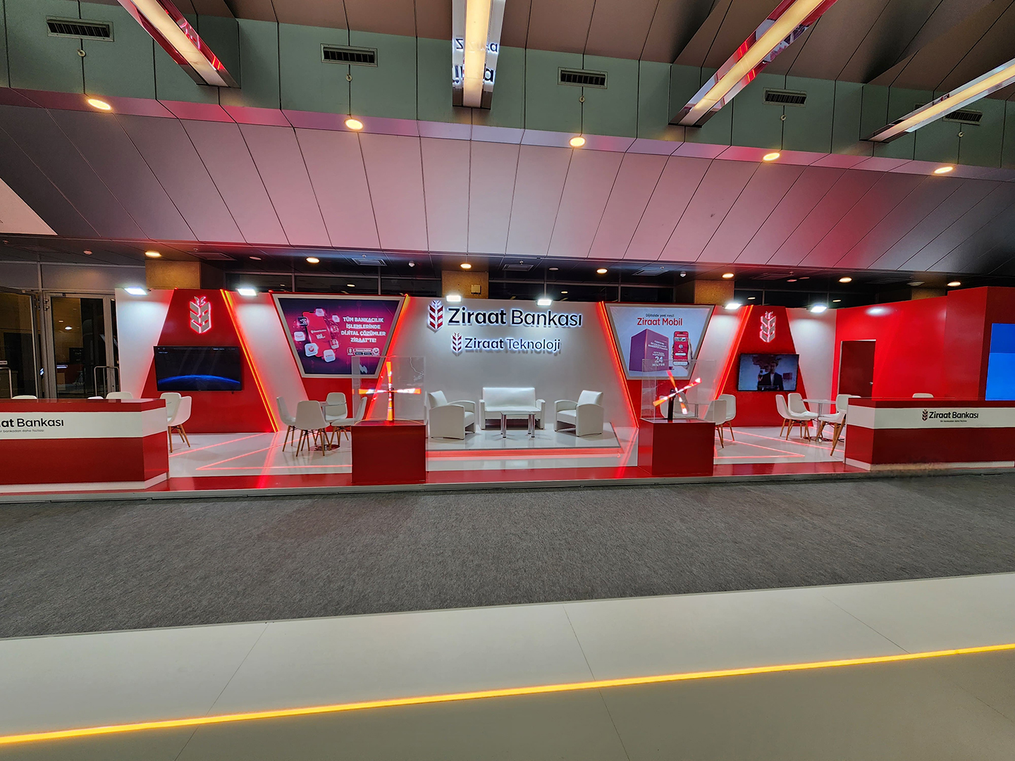 Ziraat Bankası İnovasyon Fuarı Fuar Standı - TRN Expo Projesi 5