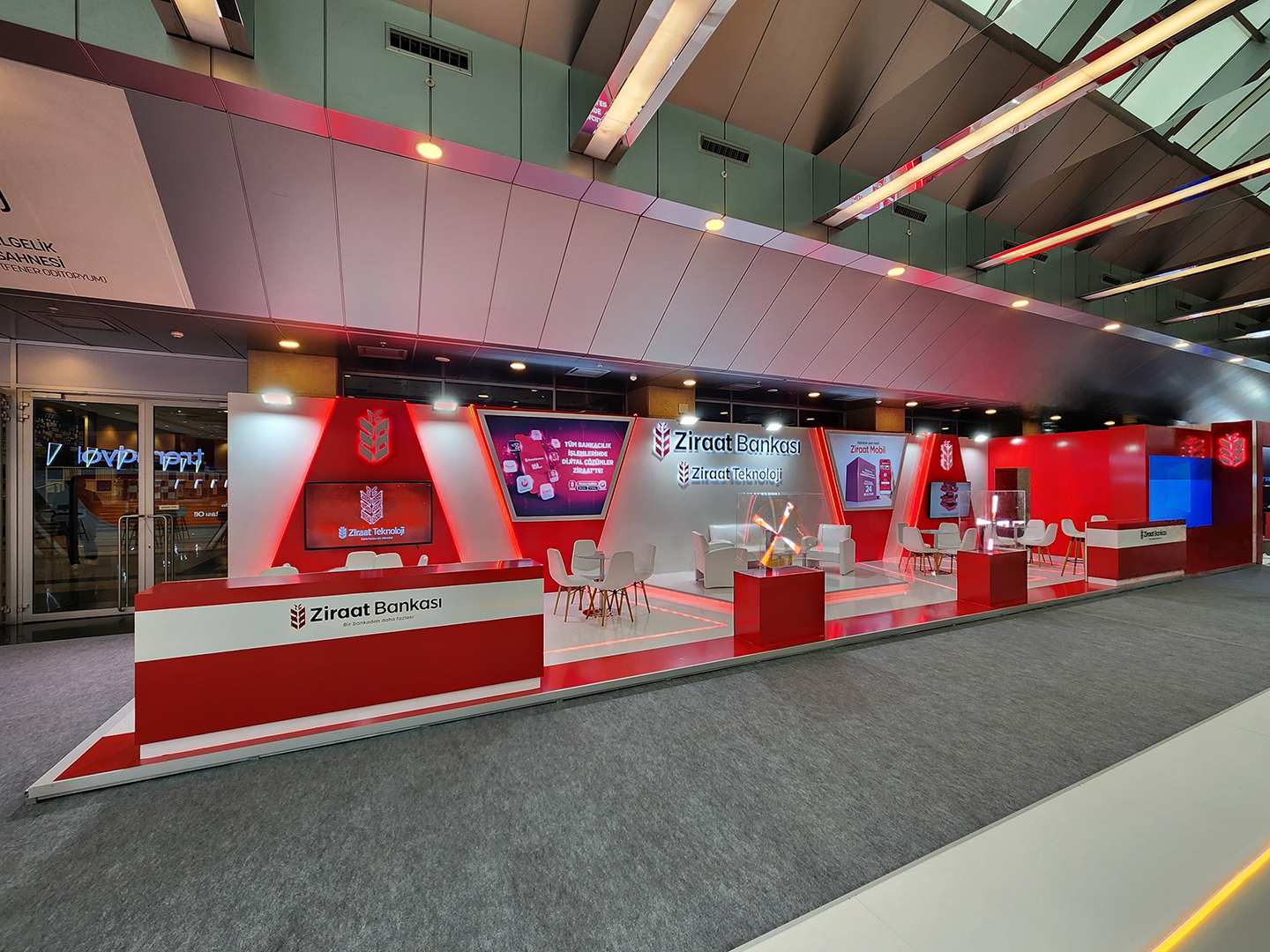 Ziraat Bankası İnovasyon Fuarı Fuar Standı - TRN Expo Projesi 6