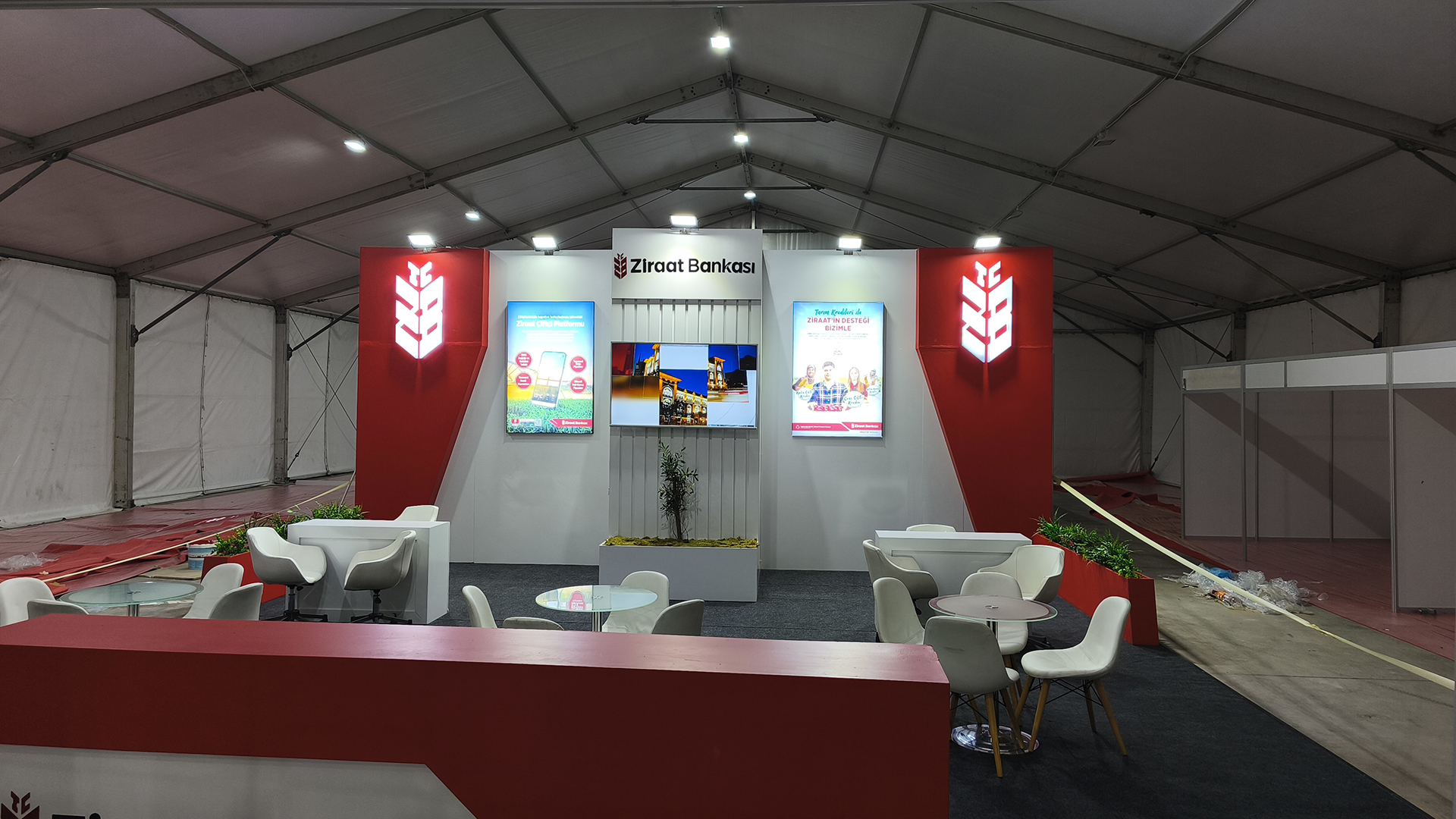 Ziraat Bankası Kocaeli Tarım Fuarı Fuar Standı - TRN Expo Projesi 2